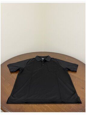 Moisture Wicking Polyester Polo Shirt Short Sleeve Regular Fit